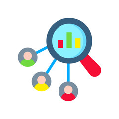 Competitive Analysis flat icon