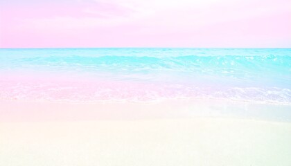 Pastel beach scene background image