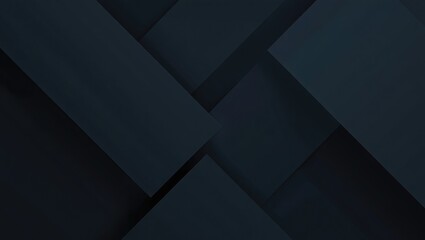 Dark Geometric Overlapping Shapes Abstract Background