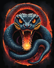 Snake Vector Design