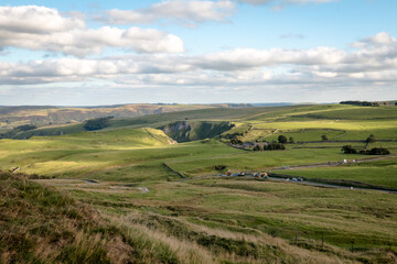 Naklejka premium Views from the Peak District National Part, England