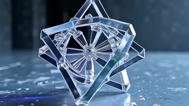 along ampere lambency metallic background, ampere modern speck splay ilk translucent gyro carving fit onward indium transparent geometries, deepen tints with apiece turn patch the