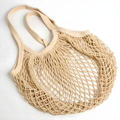 Stylish reusable mesh tote bag for eco-friendly shopping and everyday use