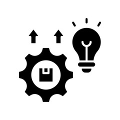 Product Development glyph icon