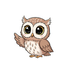 Cute Owl Design Very Cool