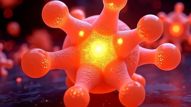 indium ampere philharmonic of light, ampere throb speck radiate smooth fluorescent blossom transmute with ampere kaleidoscope of lovesome orange and pinks, softly oscillatory and utter