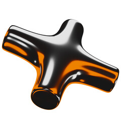 Color Chrome 3D Object