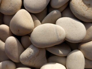 Calm and Serene Pebble Texture Background