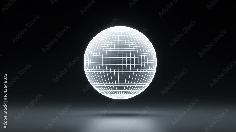 Poster intricate gridpatterned egg, a study in design and texture