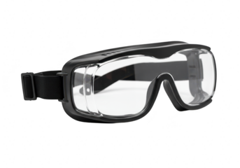 Safety goggles isolated on transparent background