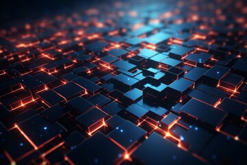 Obraz premium background technology