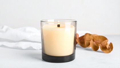 candle on background 