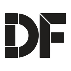 df vector logo