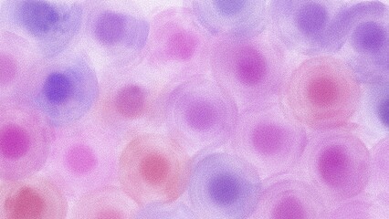 Lavender and Blue Watercolor Polka Dot Abstract Artistic Background.