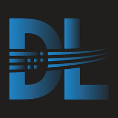 dl vector logo