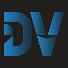 dv vector logo