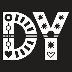 dy vector logo