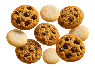 Assorted cookies.