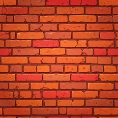 seamless red brick wall texture for game design website backgrounds