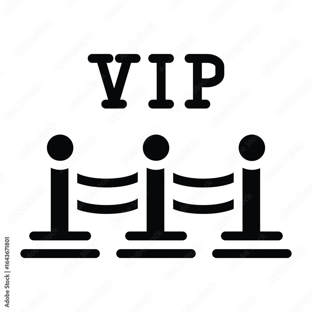 Poster red carpet solid icon vector design good for web or mobile app
