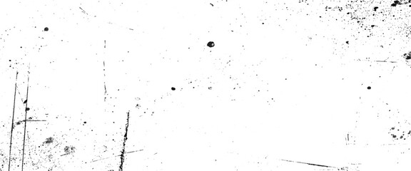 Vector black and white with grainy line distressed overlay pattern background