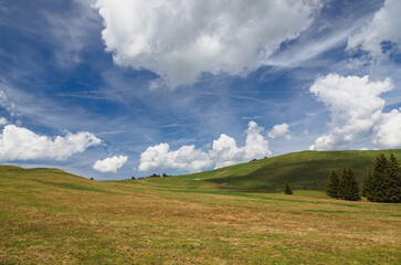 Le plateau de Beauregard, haute Savoie