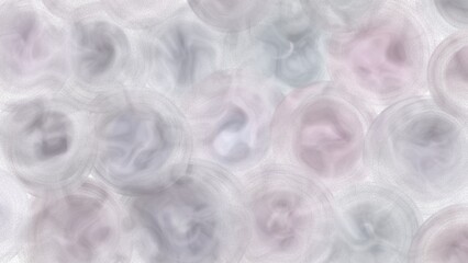 Soft Pink Violet Abstract Watercolor Bubble Pattern Background.