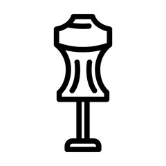 Obraz premium custom fit line icon vector illustration