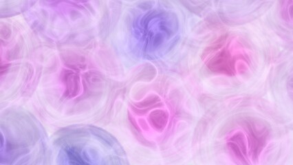 Fototapeta premium Pink Lavender and White Watercolor Circular Artistic Background.