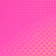  pink color dots gradient background