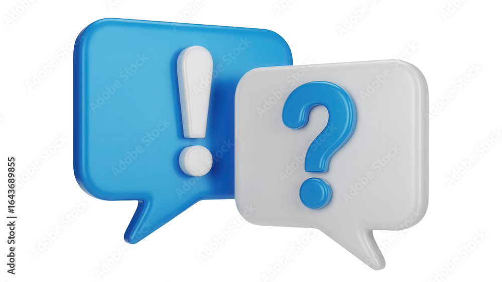 Poster find answers and solutions with these 3d speech bubbles, perfect for customer service, faqs, or educ