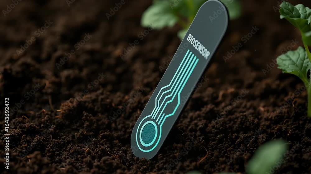 Aufkleber biosensor technology innovation and bioengineering enhance soil sensor monitoring for sustainable ag