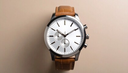 watch on black background