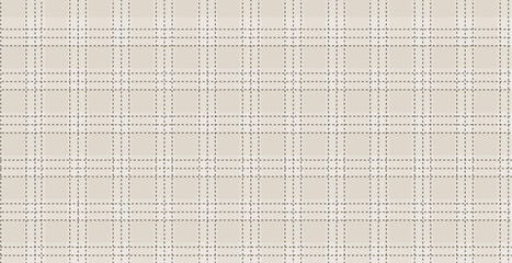 Beige plaid background vector illustration.	