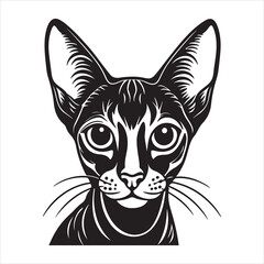 A Playful and Energetic Oriental Shorthair, an Active and Vocal Companion Happily Pouncing on a Toy in a Bright, Modern Home