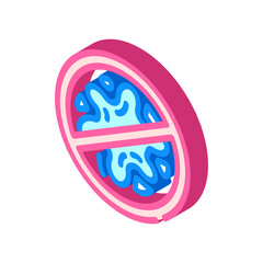 no mess design isometric icon vector illustration