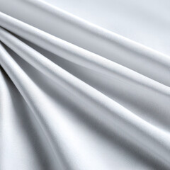 Fototapeta premium Elegant Pima Cotton with Smooth Texture in Pristine White on Transparent Background