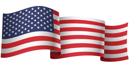 Waving American Flag with Stars and Stripes 18 america usa united states red white blue patriotism national symbol freedom liberty