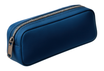Zippered pencil pouch for stationery storage.