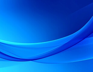 Obraz premium Abstract blue waves background