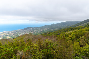 La Palma - Mirador de la Cumbre - Panoramablick über La Palma