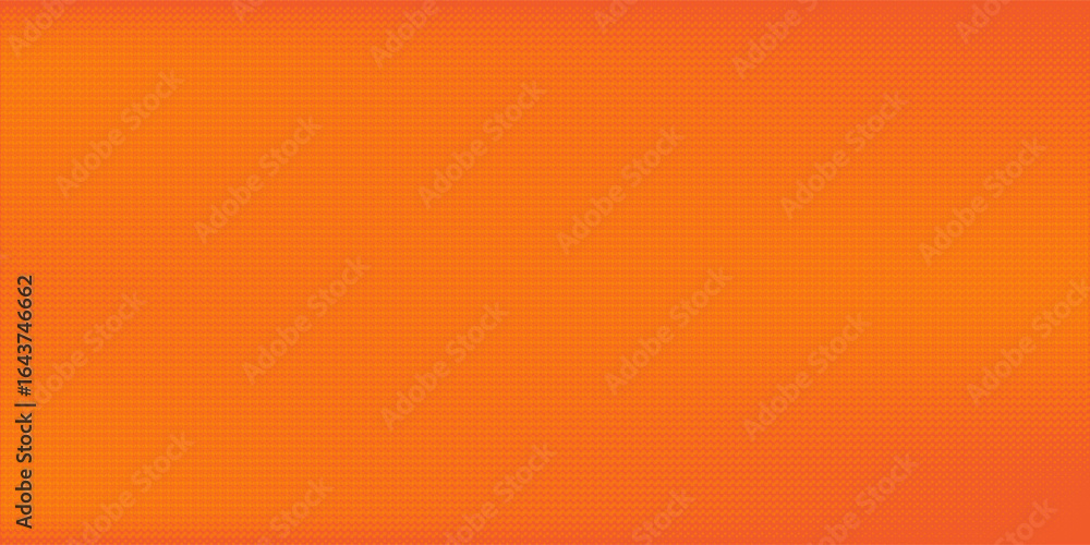 Poster dots halftone orange color pattern gradient texture with technology digital background. dots pop art