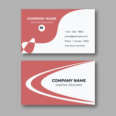 Sunstream White Minimalist Business Card Design