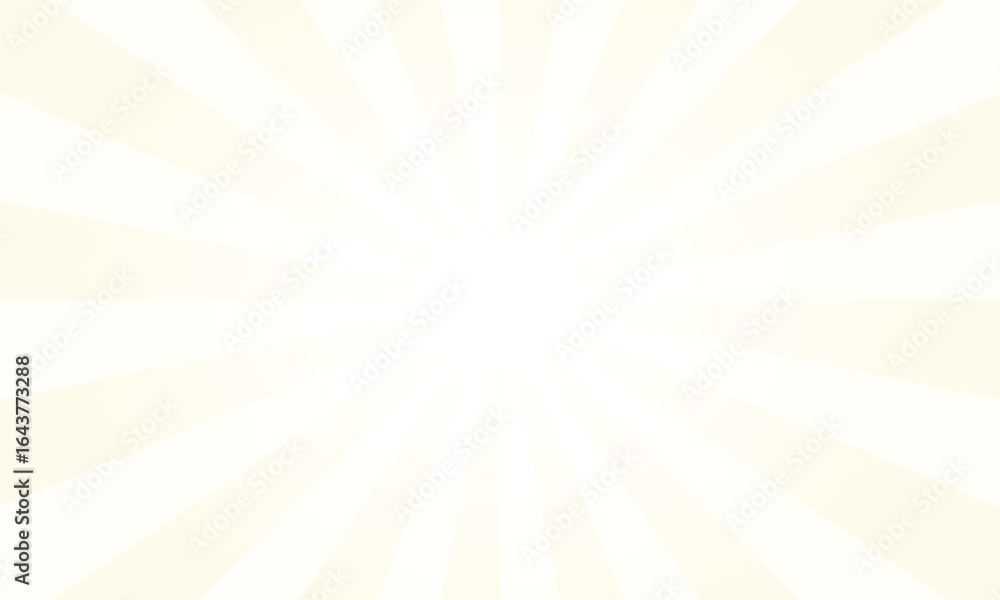 Poster cosmic latte yellow sunburst background. abstract rays texture background. sunburst background with 