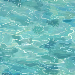 surface of water graphic illustration