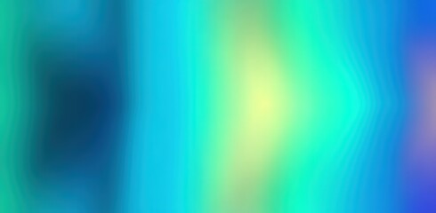 Obraz premium Turquoise-Blue Gradient Blurred Background | Modern Soft Color Transition Design