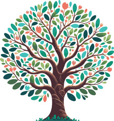 Obraz premium Tree vector