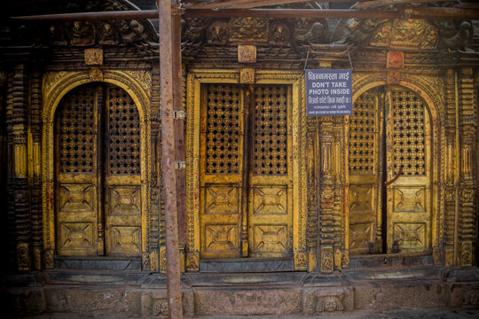 Golden Doors of Changu Narayan Temple, Bhaktapur