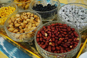 Uzbekistan Samarkand Almond and Nuts - ウズベキスタン サマルカンド アーモンド ナッツ