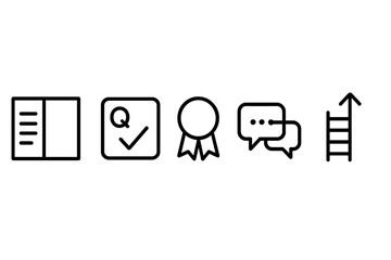 Discussion about quality improvement strategies using visual symbols in a team meeting setting